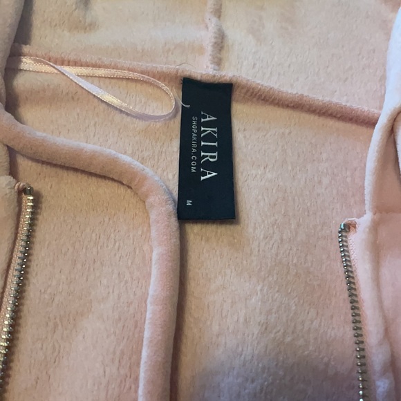 Light pink suede jumpsuit - Picture 2 of 2